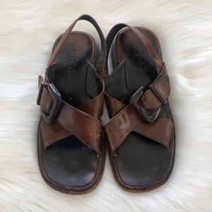 Prada Brown Sandals